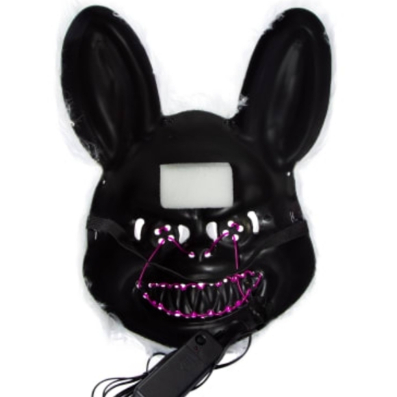 SCARY LED LIGHT UP HALLOWEEN MASK - Picture 3 of 3